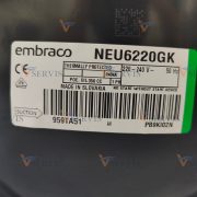 Поршневой герметичный компрессор Embraco Aspera NEU6220GK
